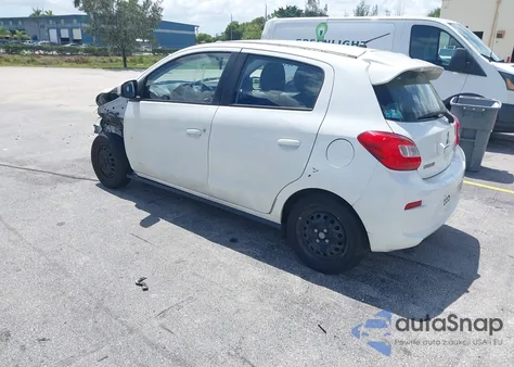 2019 Mitsubishi Mirage Es/Rf from USA, damaged, VIN ML32A3HJ0KH014346